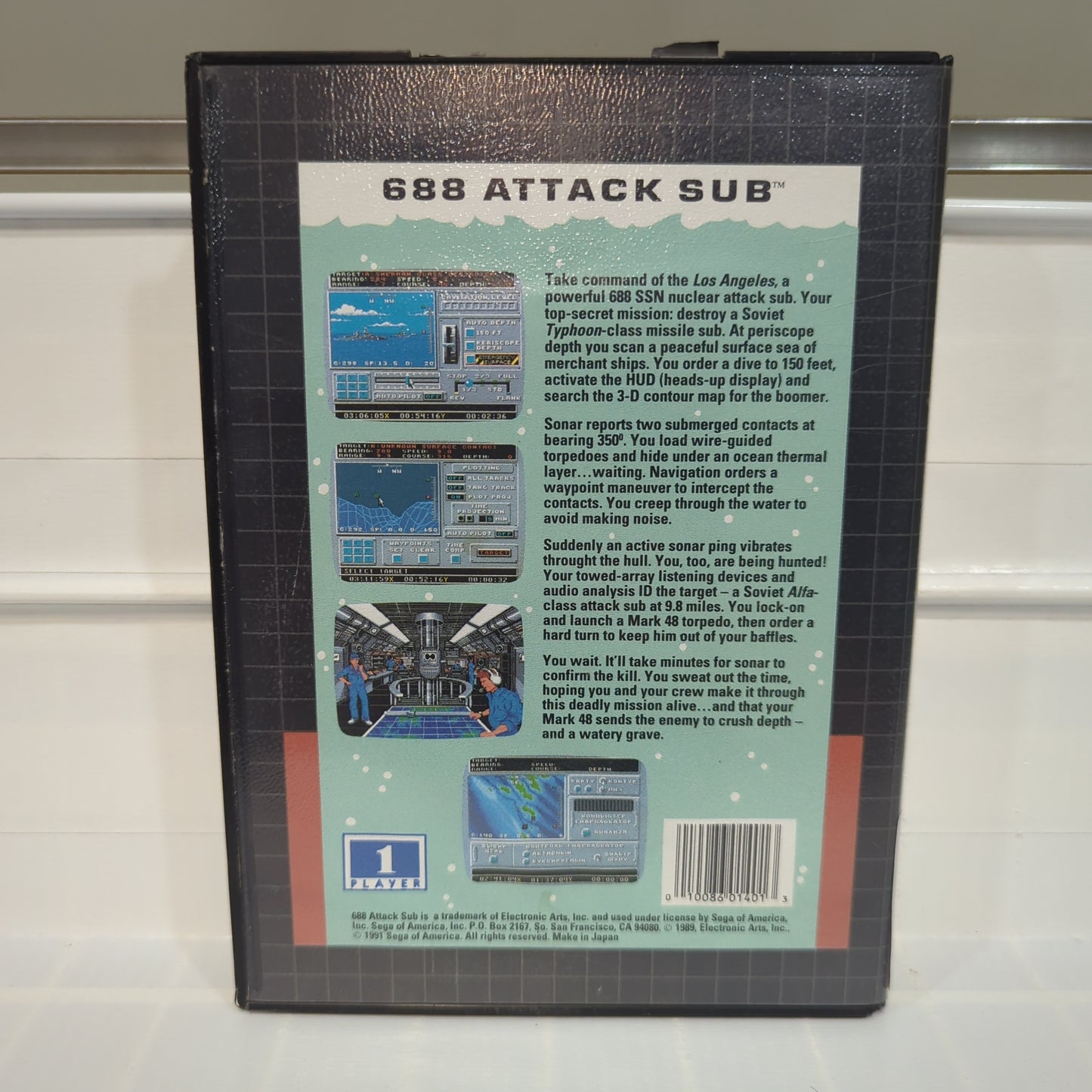 688 Attack Sub - Sega Genesis