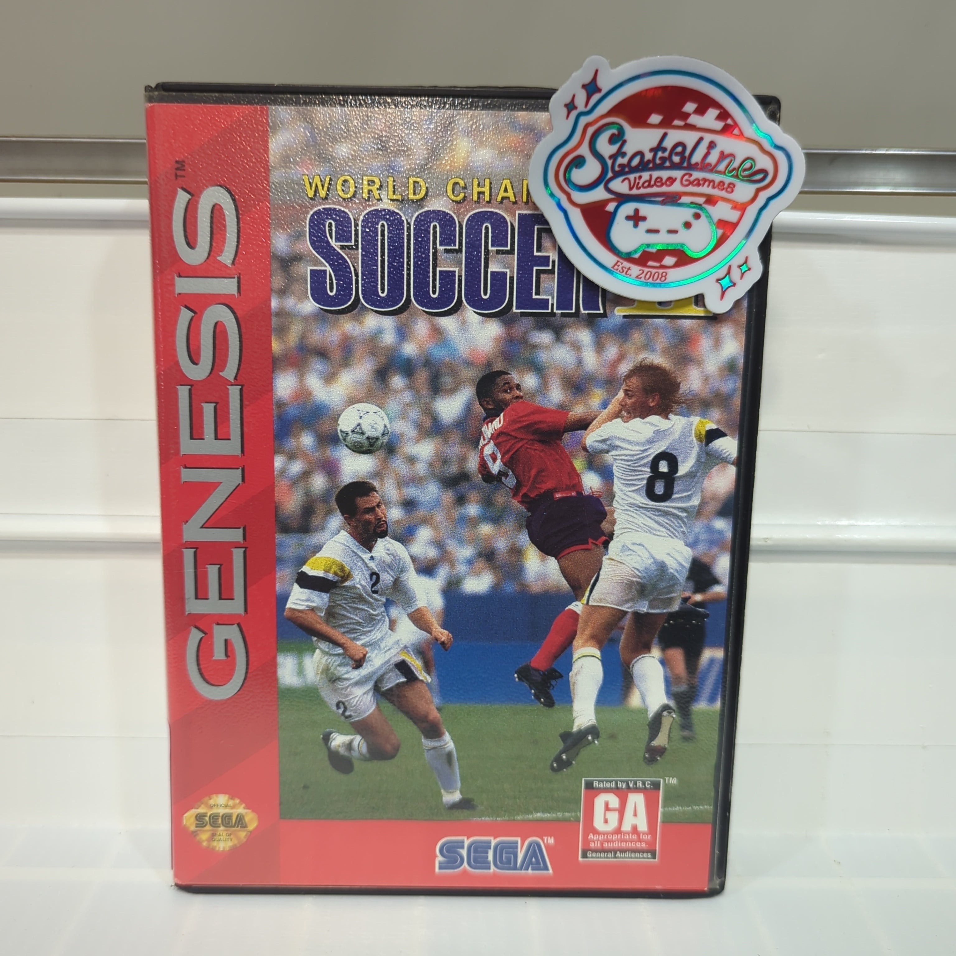 World Championship Soccer 2 - Sega Genesis – Stateline Video Games