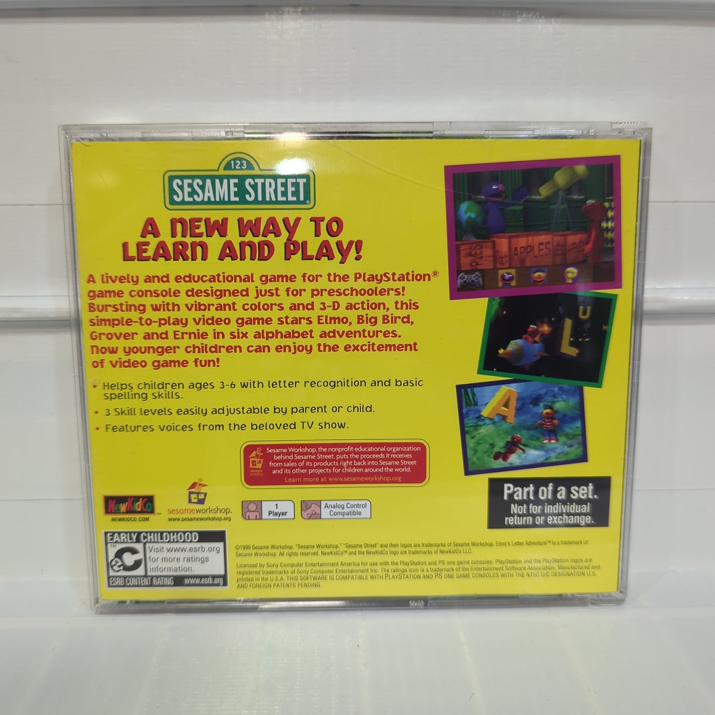 Sesame Street Twin Pack - Playstation