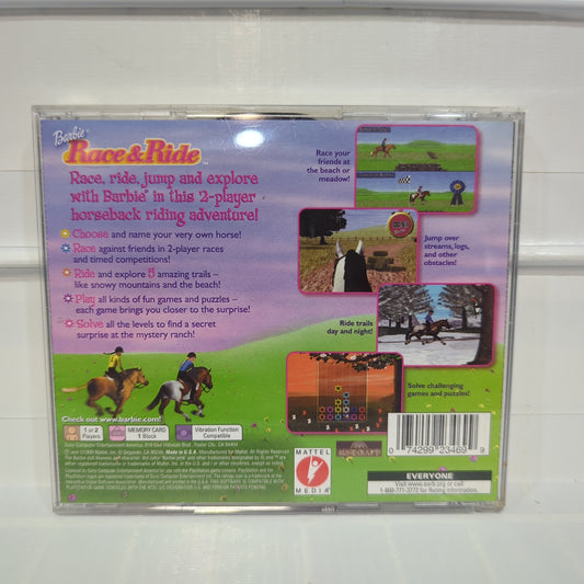 Barbie Race and Ride - Playstation