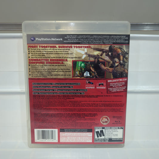 Army of Two: The 40th Day - Playstation 3