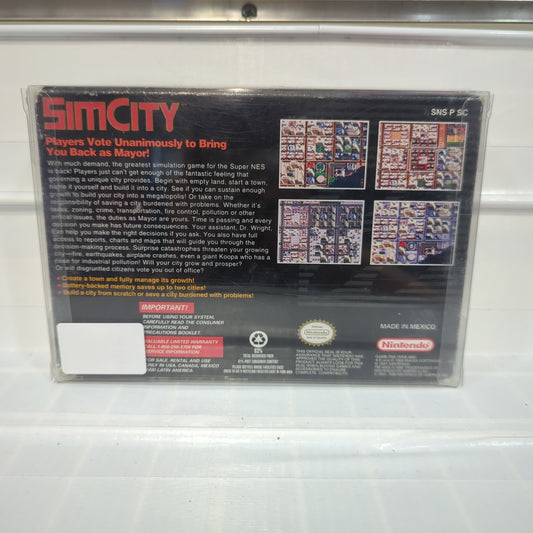 SimCity - Super Nintendo