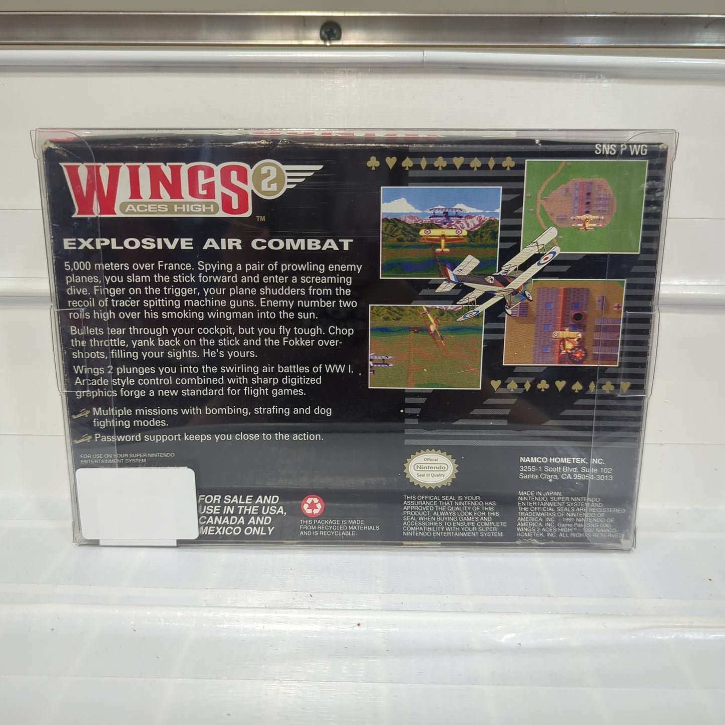 Wings 2 Aces High - Super Nintendo