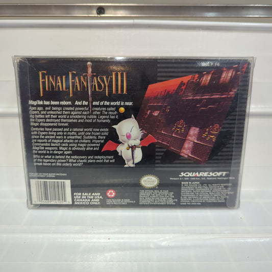 Final Fantasy III - Super Nintendo