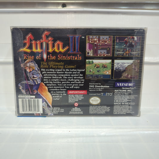 Lufia II Rise of Sinistrals - Super Nintendo