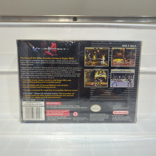 Killer Instinct - Super Nintendo