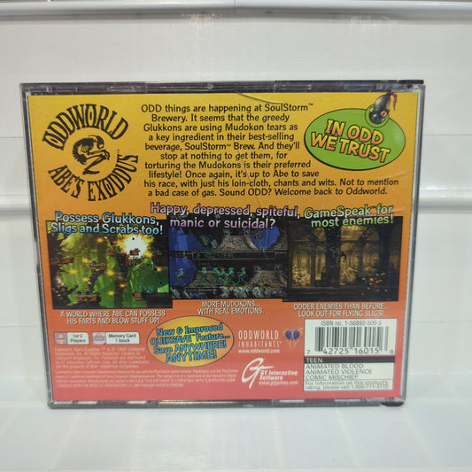 Oddworld Abes Exoddus - Playstation