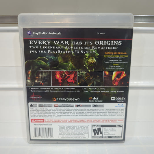 God of War Origins Collection - Playstation 3