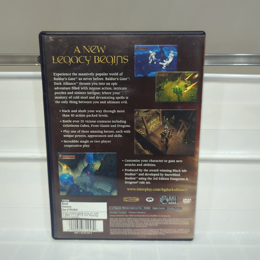 Baldur's Gate Dark Alliance - Playstation 2