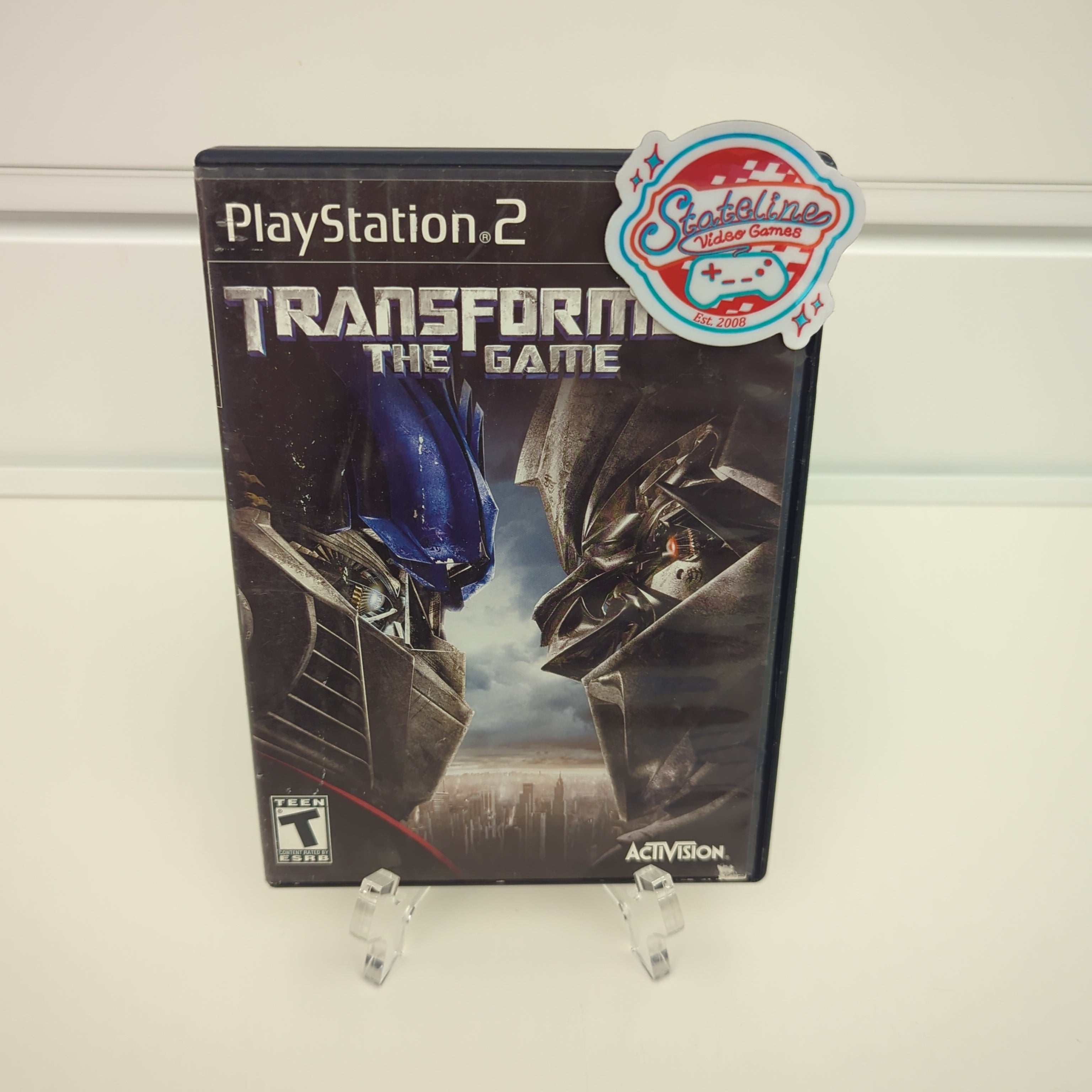 Transformers sur PlayStation 2