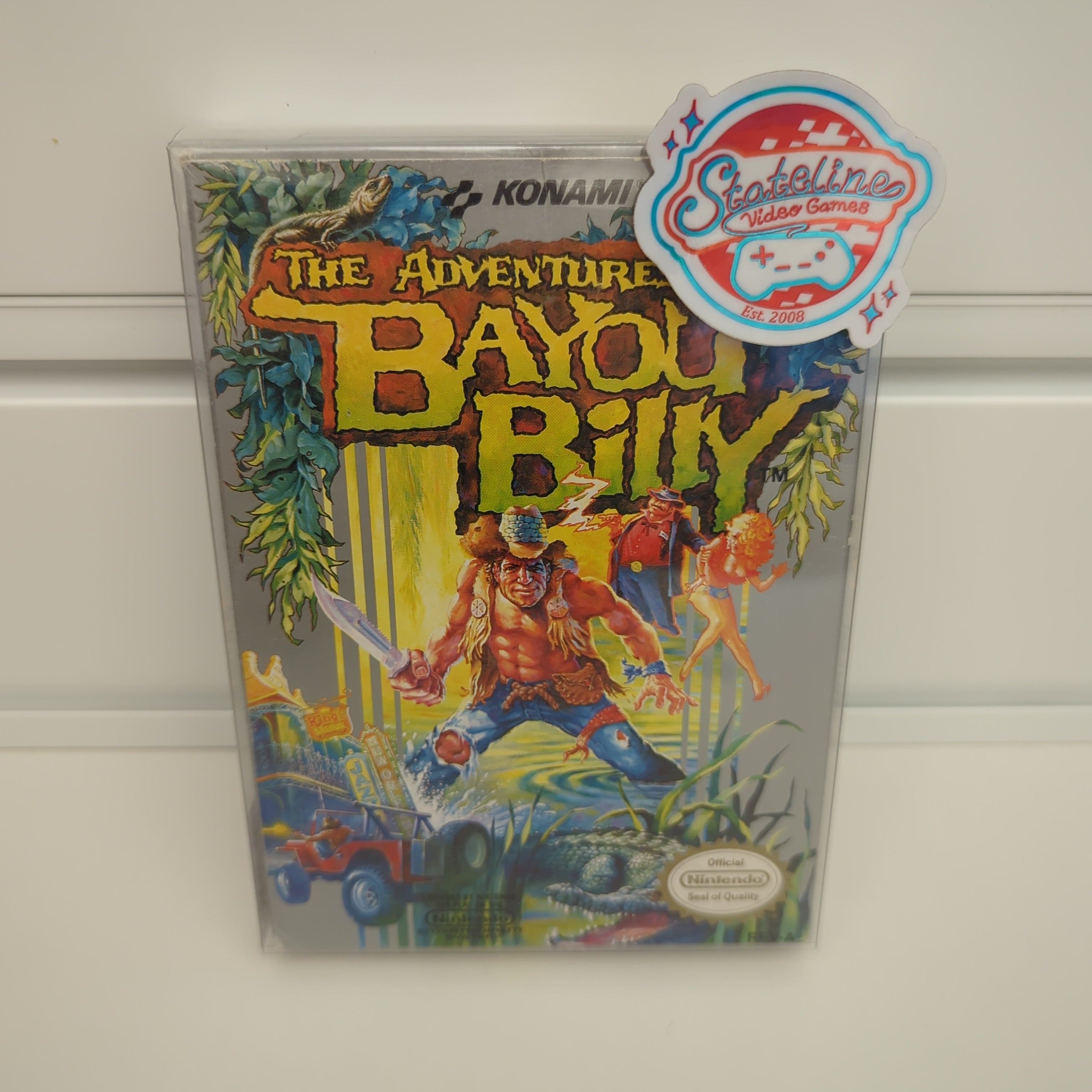 The Adventures of Bayou Billy ORIGINAL hotsell NINTENDO NES