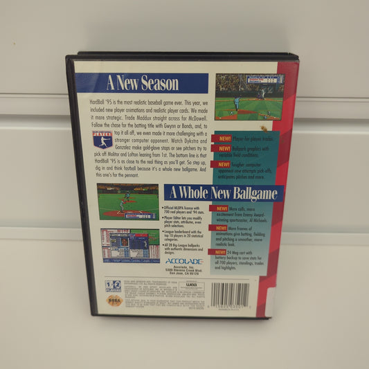 HardBall 95 - Sega Genesis