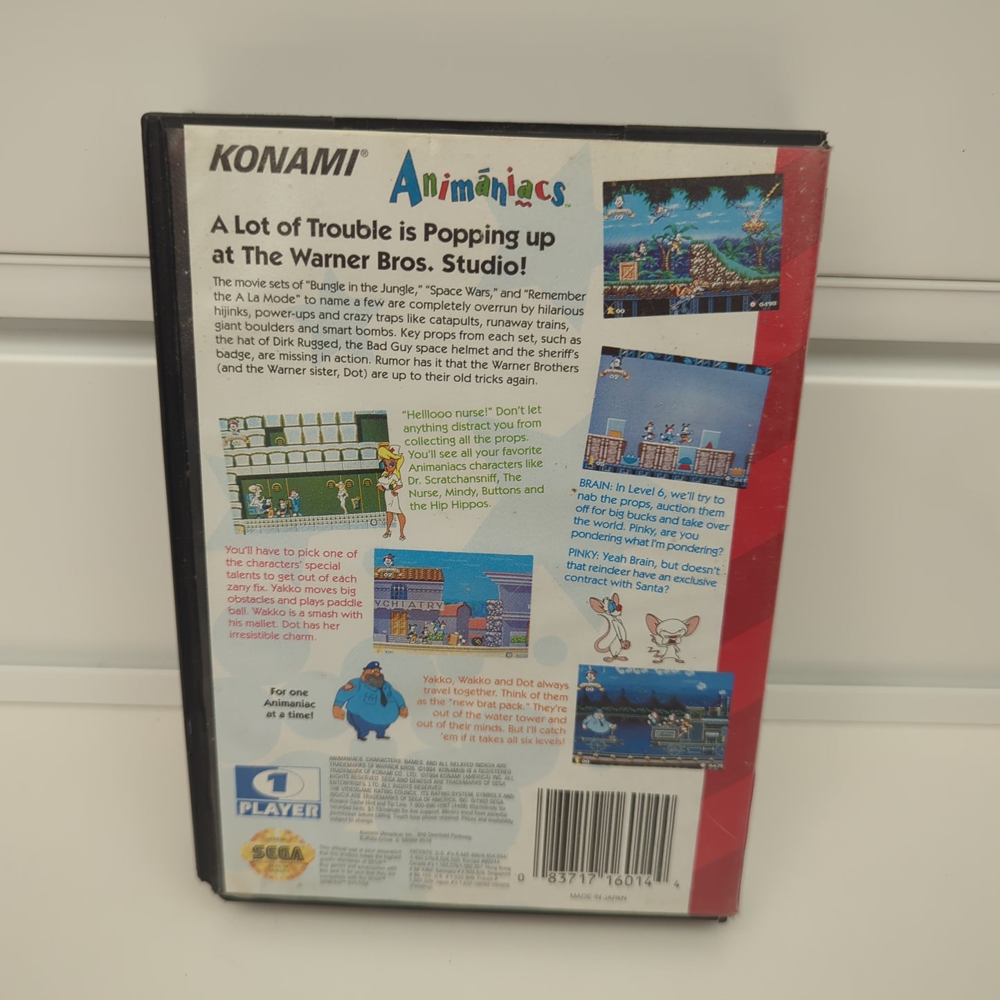 Animaniacs - Sega Genesis