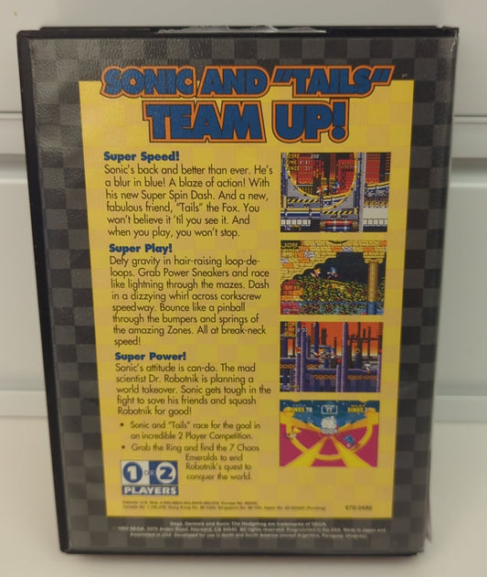 Sonic the Hedgehog 2 - Sega Genesis