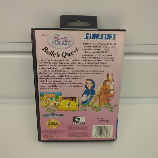 Beauty and the Beast: Belle's Quest - Sega Genesis