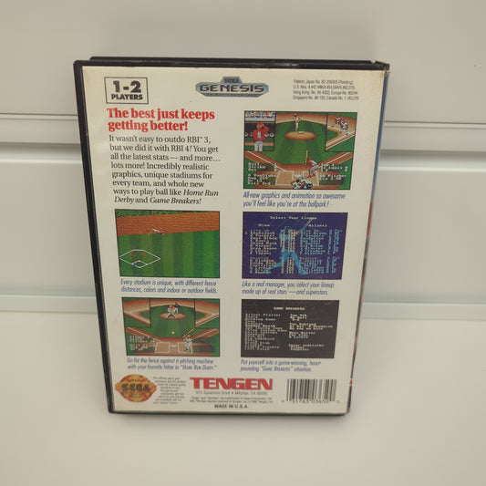 RBI Baseball 4 - Sega Genesis