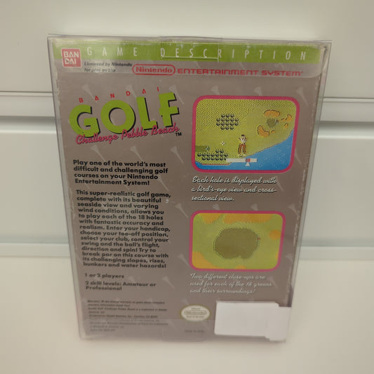 Bandai Golf Challenge Pebble Beach - NES