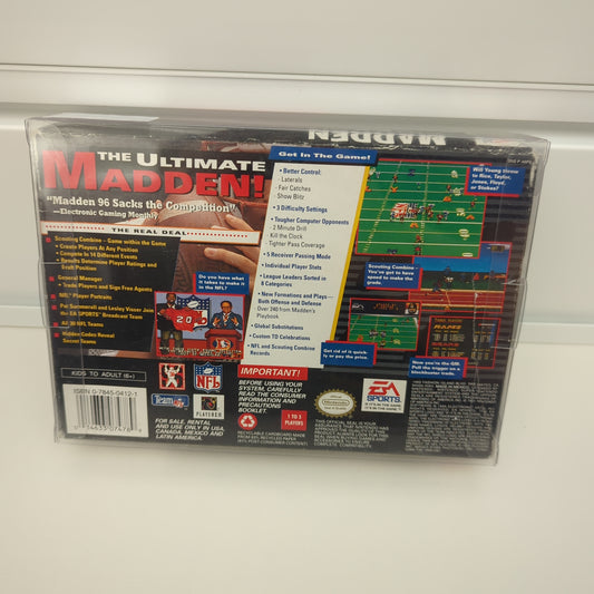 Madden 96 - Super Nintendo