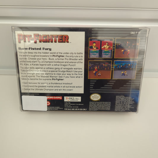 Pit-Fighter - Super Nintendo
