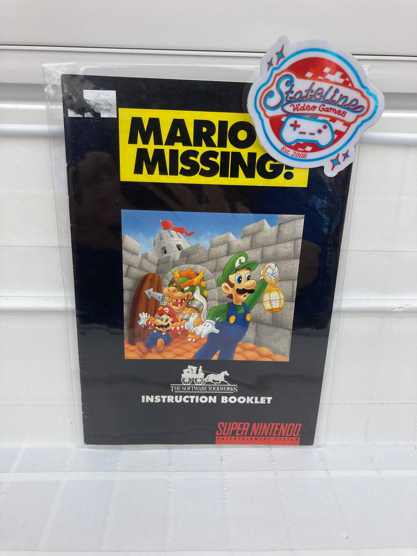 Mario is Missing - Super Nintendo
