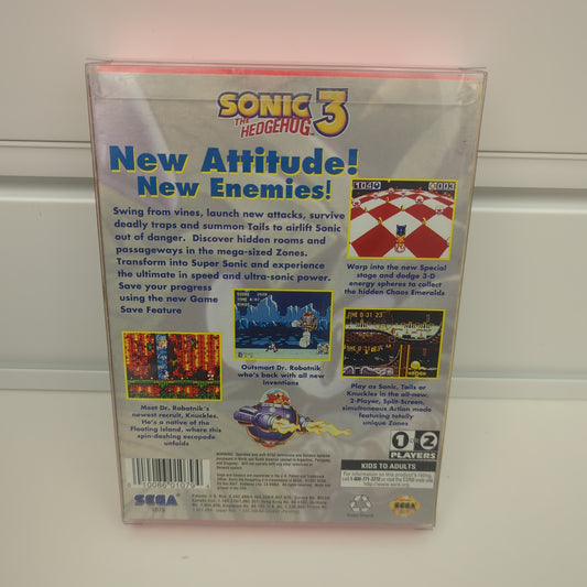 Sonic the Hedgehog 3 - Sega Genesis