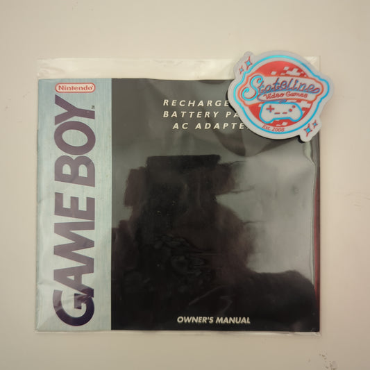 Gameboy Rechargeable Battery Pack/AC Adapter - GameBoy