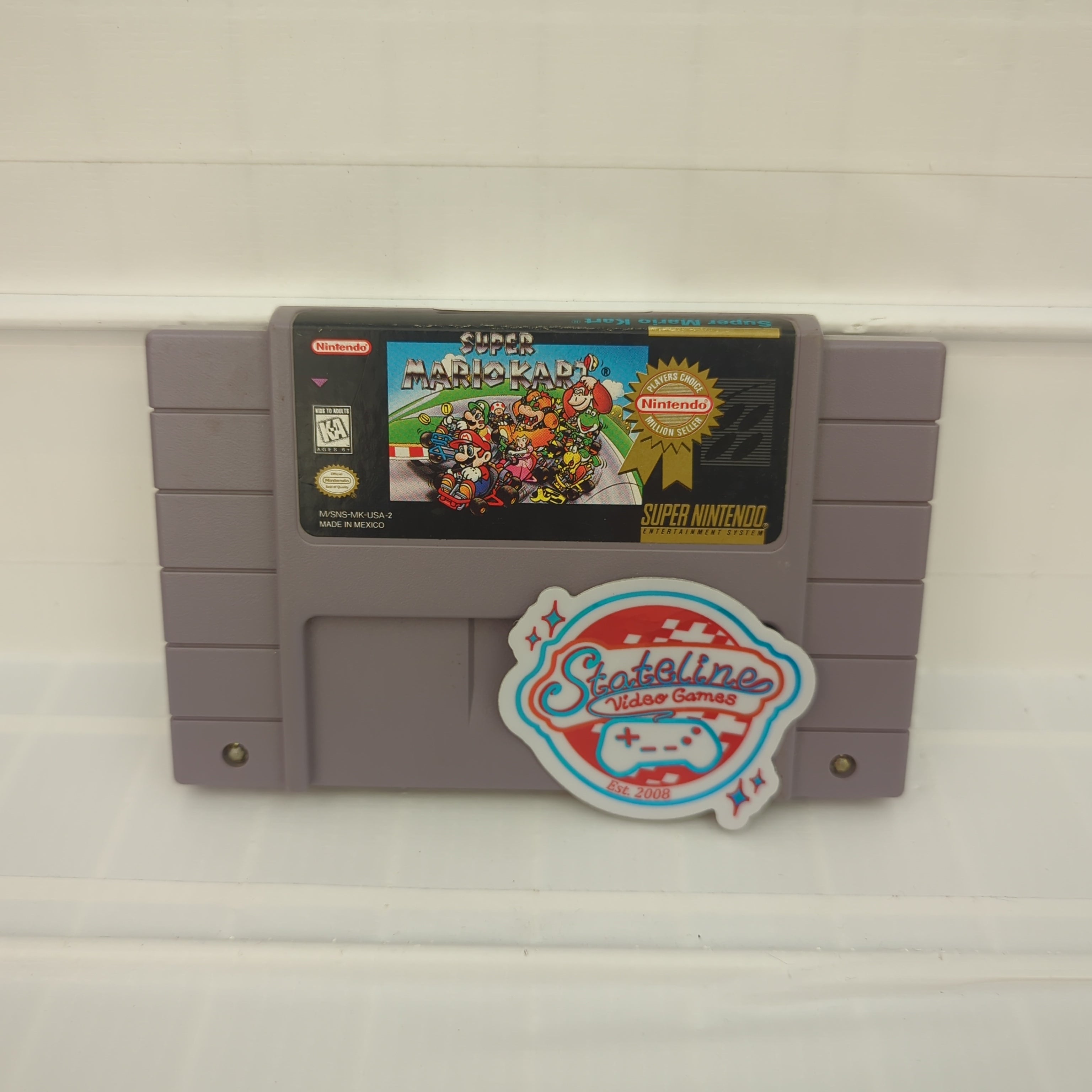 Super Mario Kart Super Nintendo – Stateline Video Games