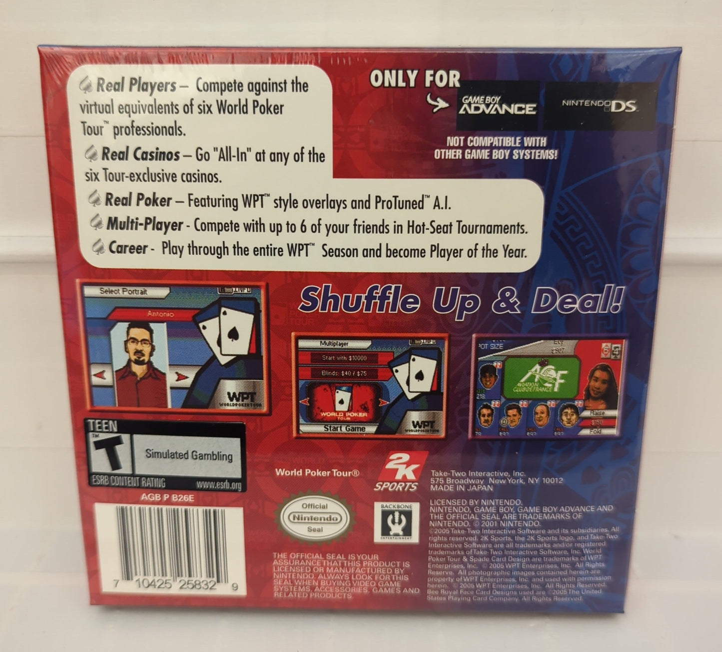 World Poker Tour - GameBoy Advance