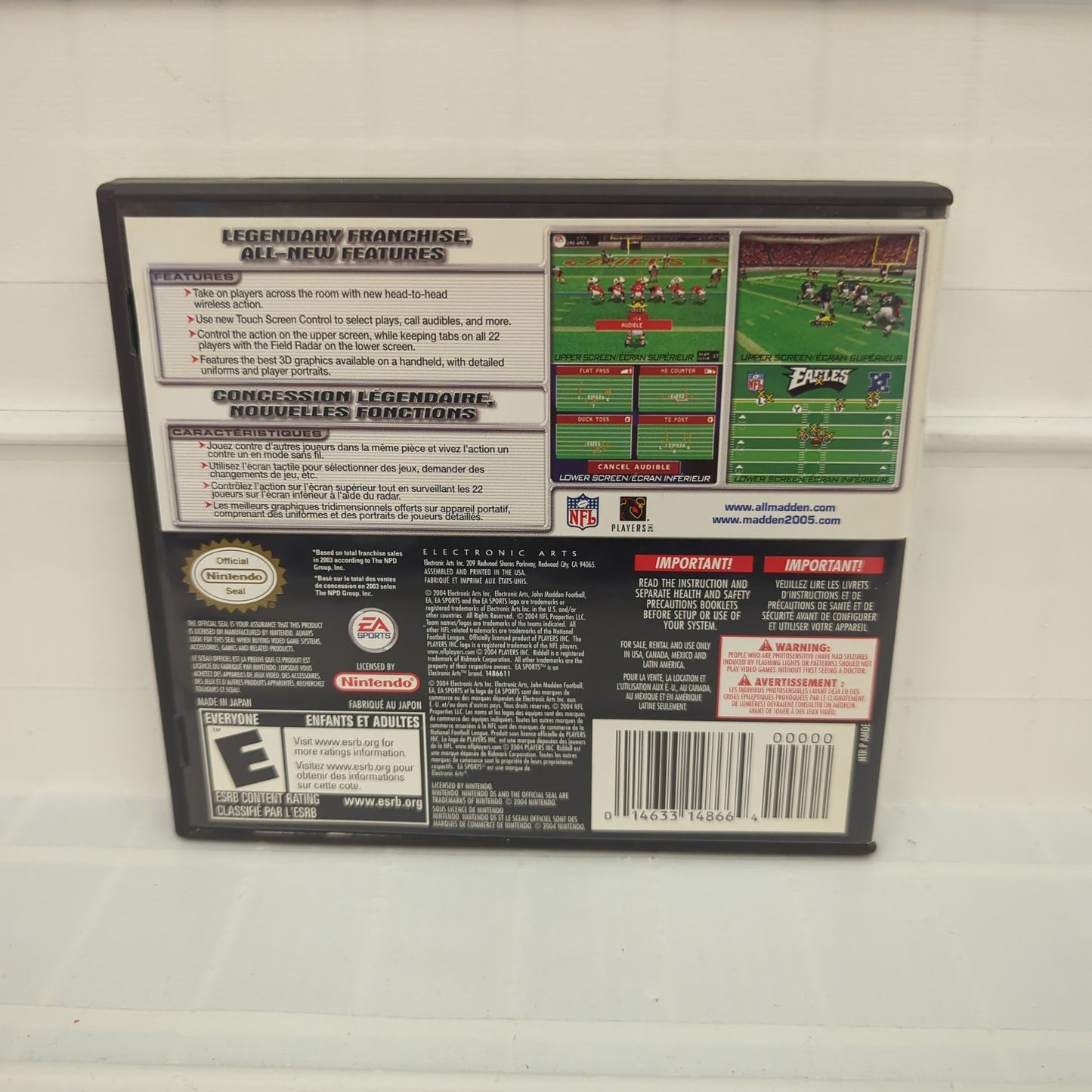 Madden 2005 - Nintendo DS
