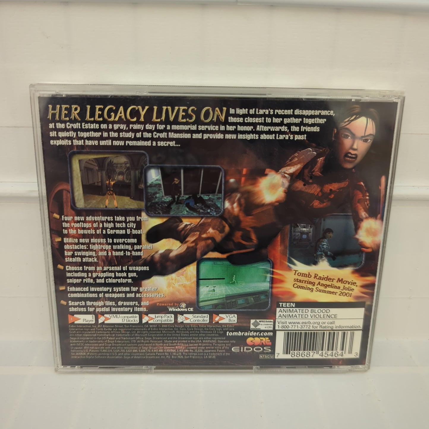 Tomb Raider Chronicles - Sega Dreamcast