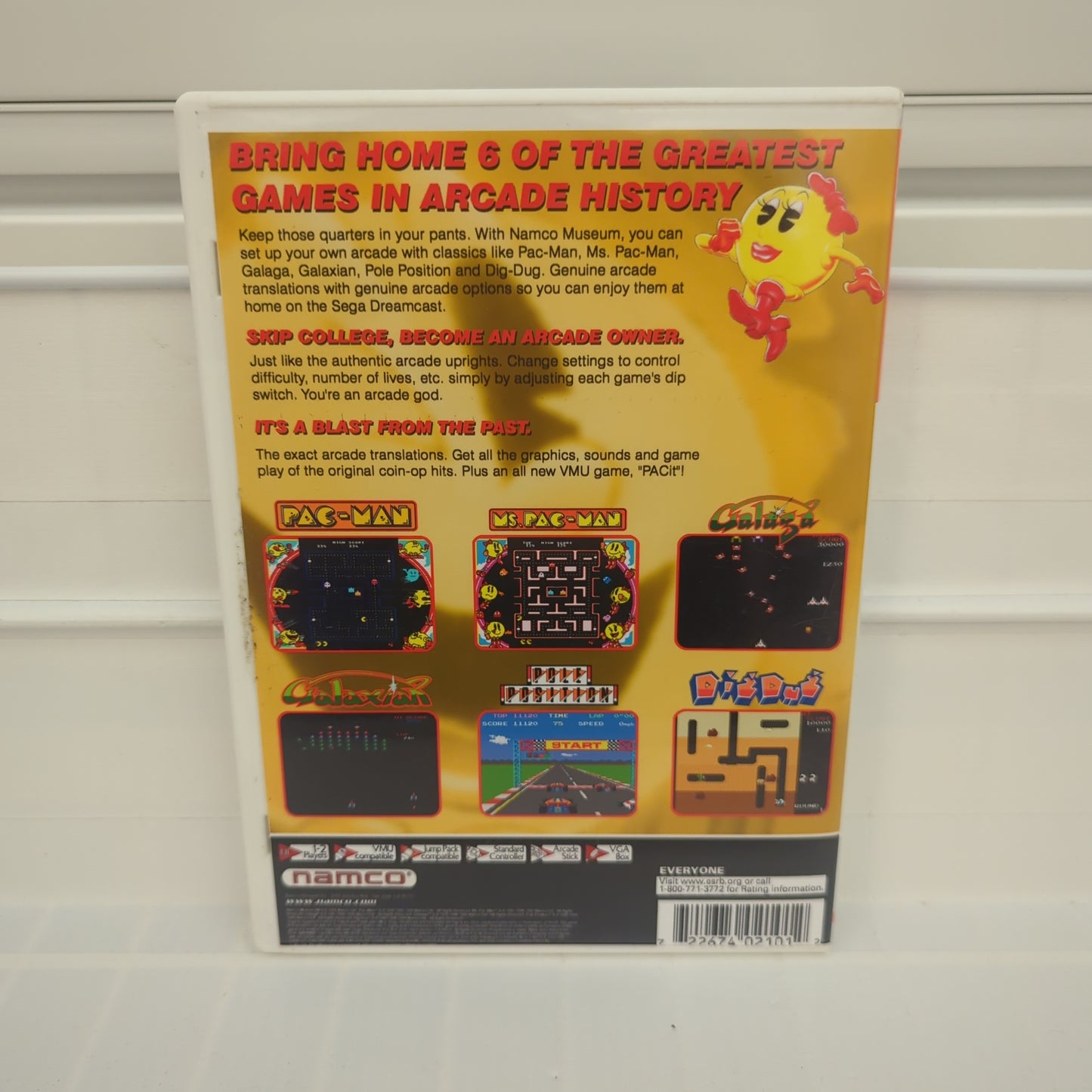 Namco Museum - Sega Dreamcast