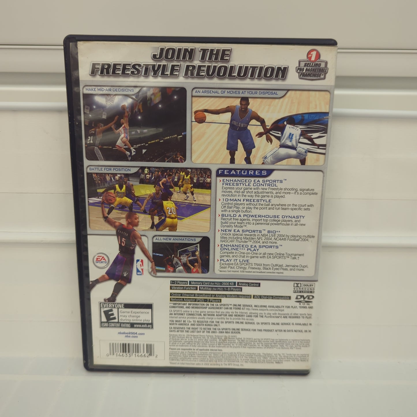 NBA Live 2004 - Playstation 2