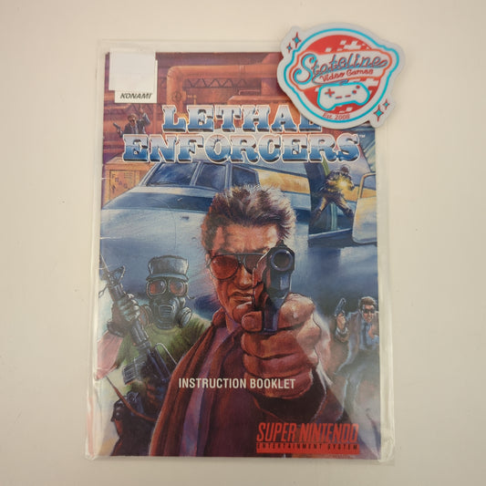 Lethal Enforcers - Super Nintendo