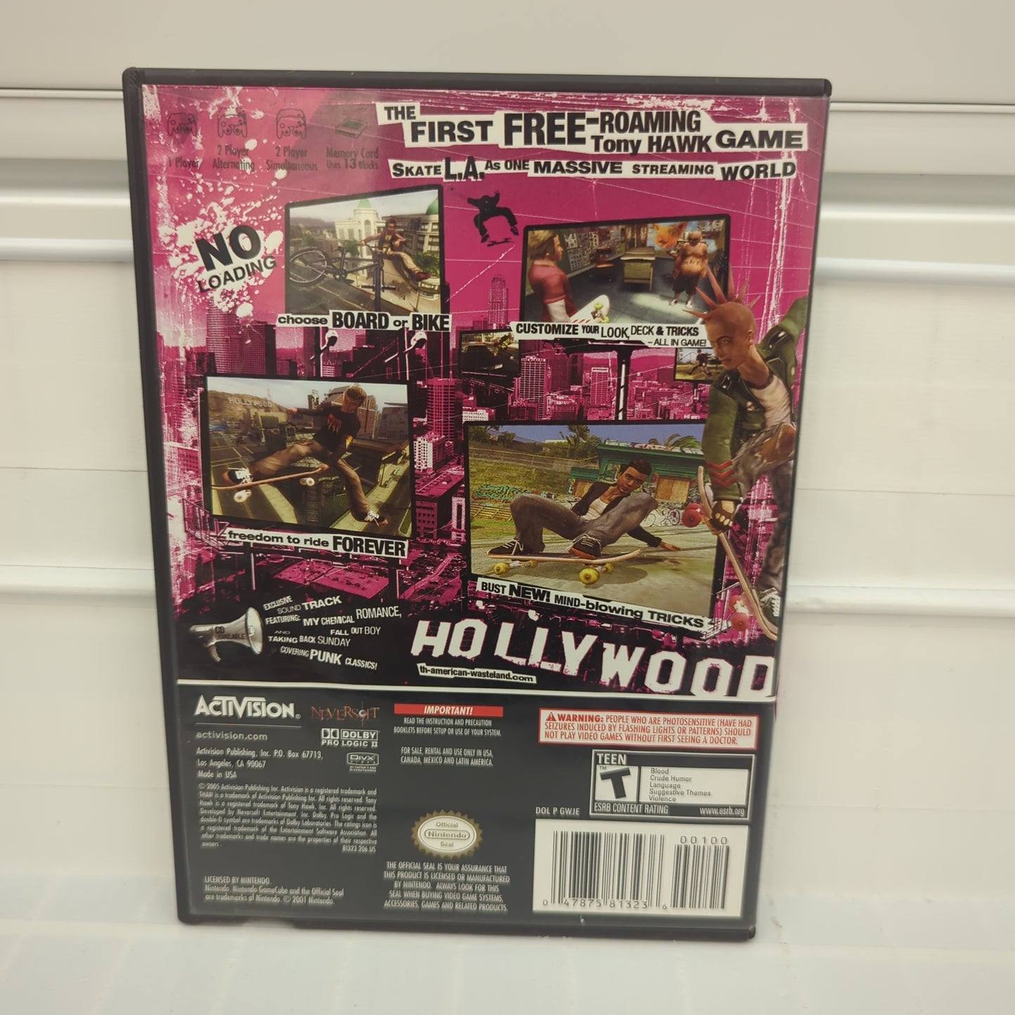 Tony Hawk American Wasteland - Gamecube