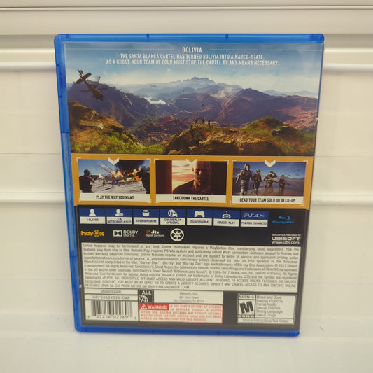 Ghost Recon Wildlands - Playstation 4