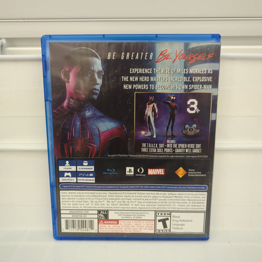 Marvel Spiderman: Miles Morales - Playstation 4