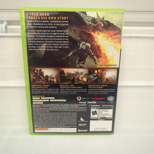 Witcher 2: Assassins of Kings Enhanced Edition - Xbox 360
