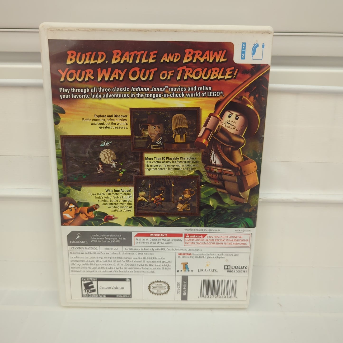 LEGO Indiana Jones The Original Adventures - Wii