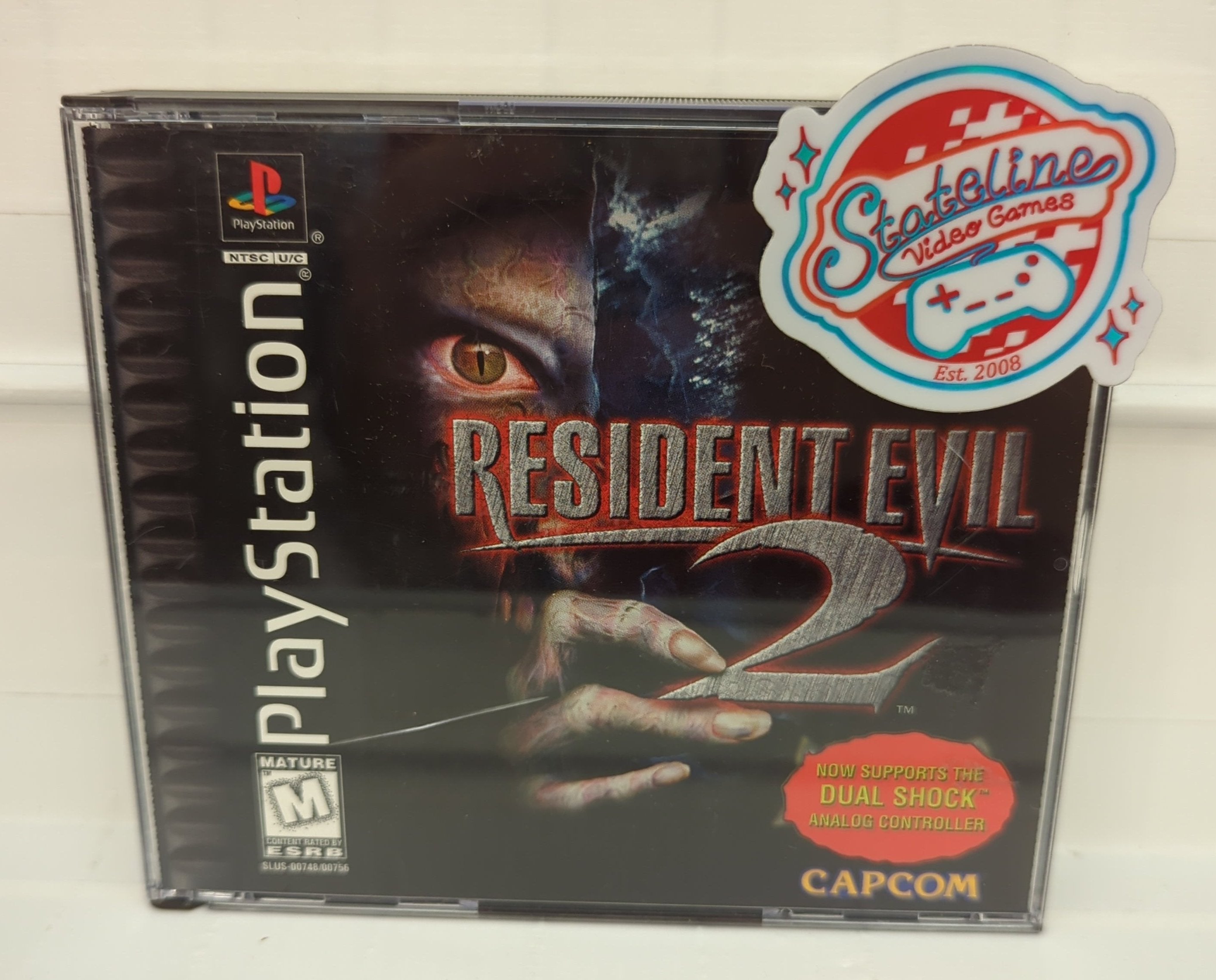 Resident Evil 2: Dual Shock Edition - Playstation – Stateline Video Games  Inc.