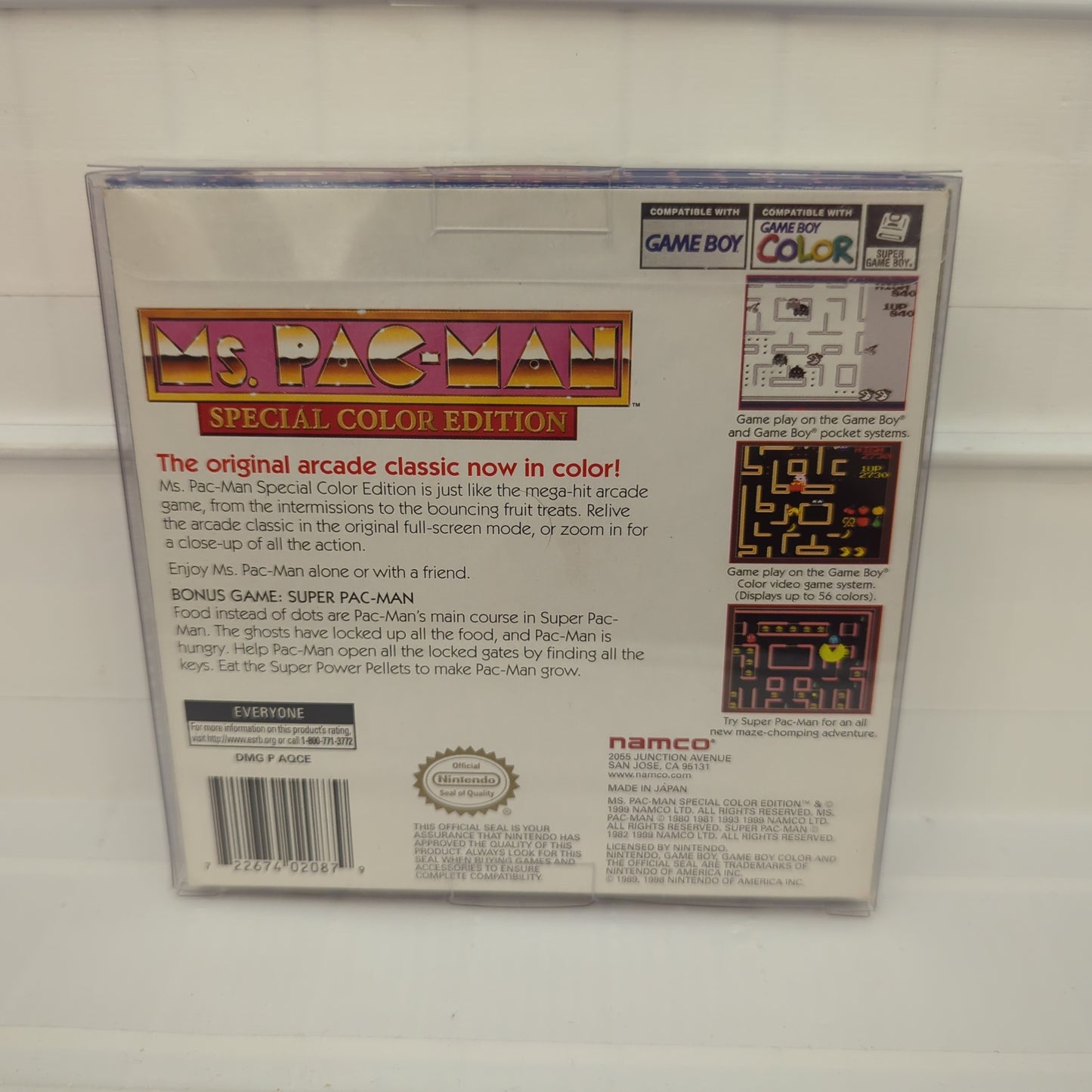 Ms. Pac-Man Special Color Edition - GameBoy Color