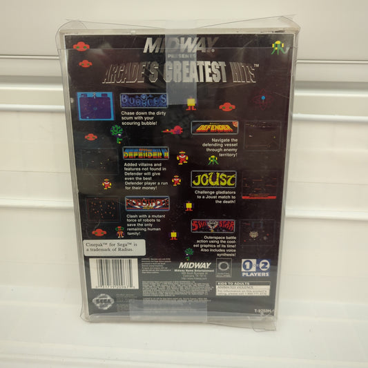 Williams Arcade's Greatest Hits - Sega Saturn