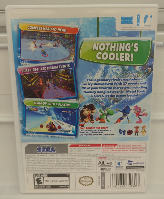 Mario and Sonic at the Olympic Winter Games - Wii