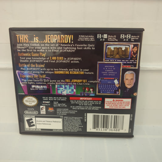 Jeopardy - Nintendo DS