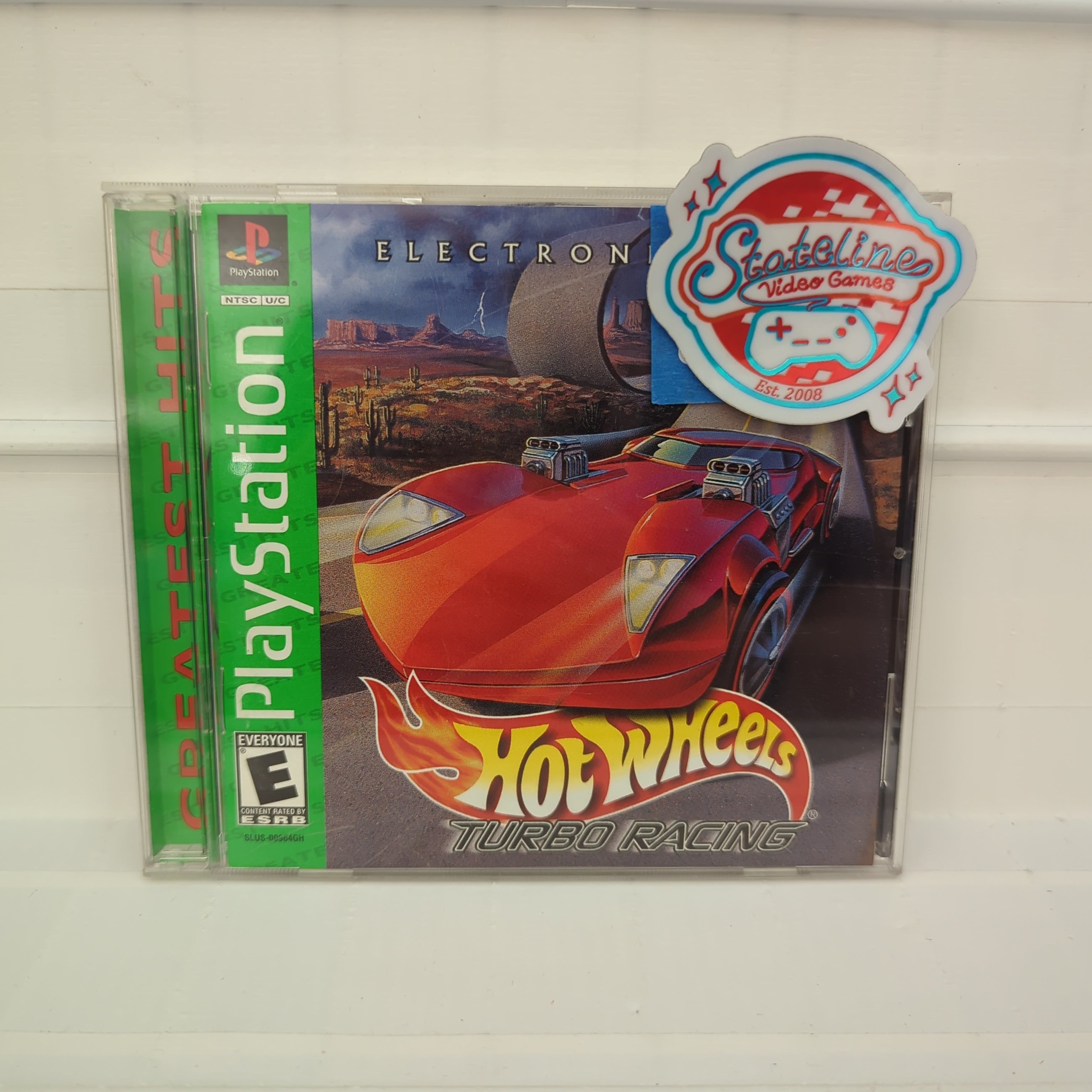 Hot Wheels Turbo Racing PS1 Neuf Sous Blister Original Jeu PlayStation 1