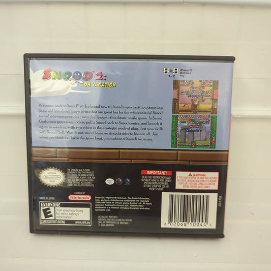 Snood 2 on Vacation - Nintendo DS