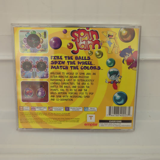 Spin Jam - Playstation