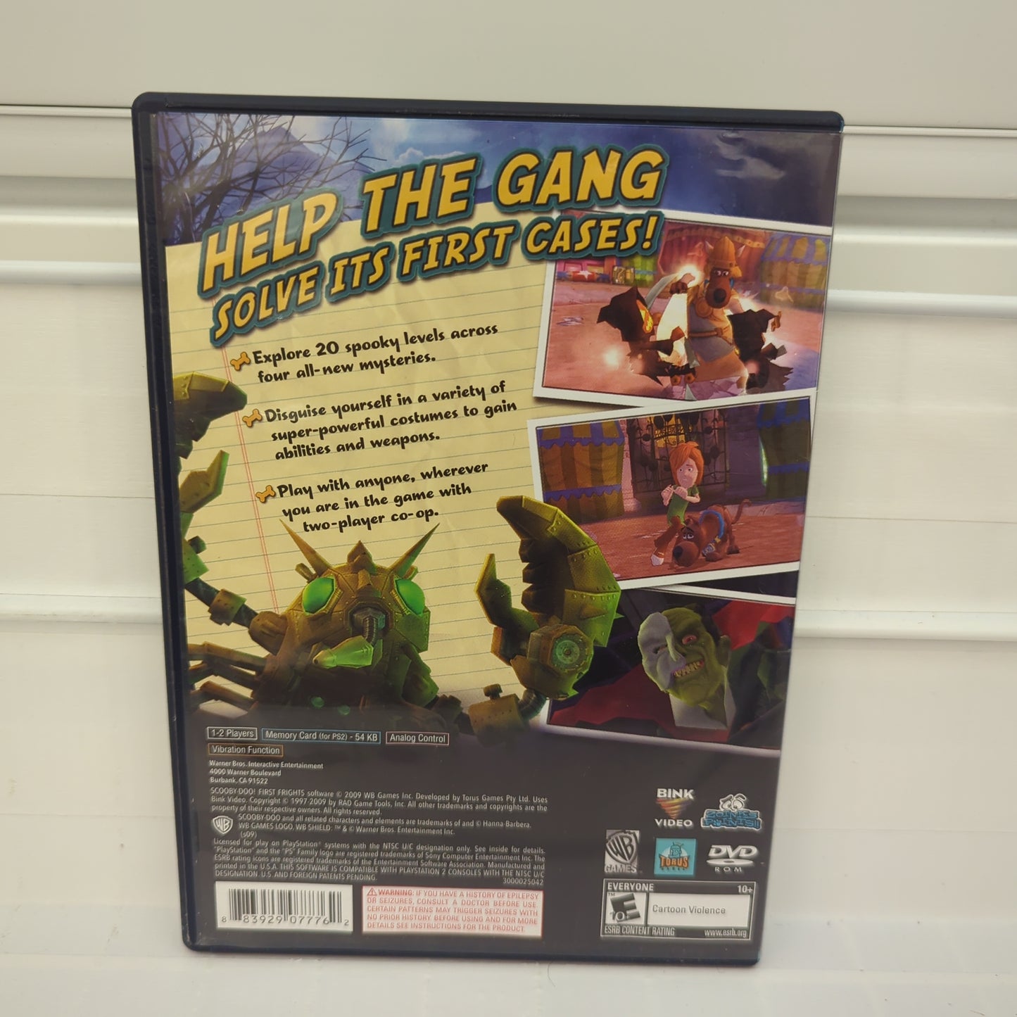 Scooby-Doo First Frights - Playstation 2