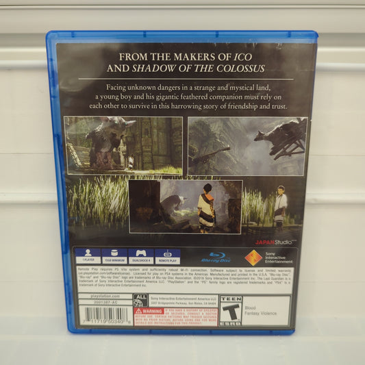 The Last Guardian - Playstation 4