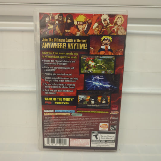Naruto Ultimate Ninja Heroes - PSP