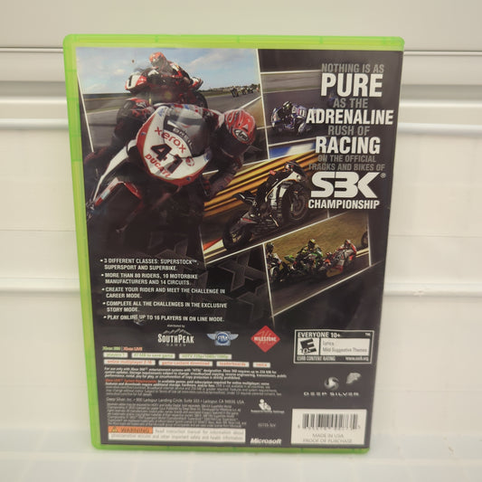 SBK X: Superbike World Championship - Xbox 360